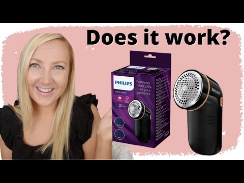 TEST Philips Fabric Shaver GC026/80 Honest review & Demonstration