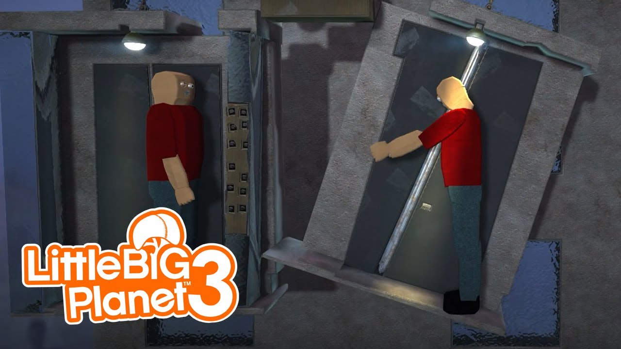 Спасение лифта Боба - Боб строит лифт, сражаясь [LittleBigPlanet 3] Геймплей PS5