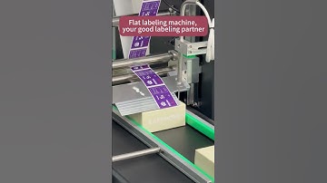 Flat labeling machine, your good labeling partner #machine #factoryproducts #agents #factory
