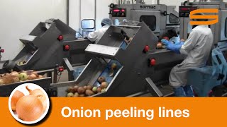 Onion peeling lines - Sormac