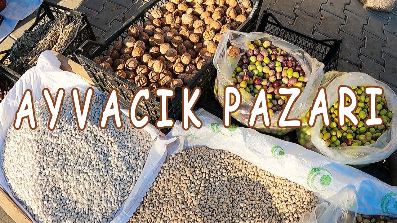 Ayvacık yöresel cuma pazarı (meyve sebze fiyatları?)