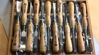 King Tools K-1212 12 Piece Wood Carving Chisel Set