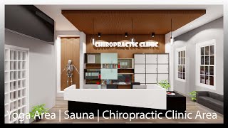 Chiropractic & Wellness Center Interior Design  | Yoga Studio Design | Modern sauna room Design screenshot 1