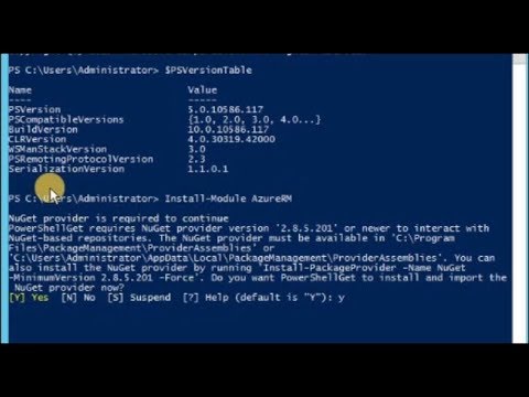 How to upgrade Powershell version to 5.0 - Server 2012 / Win 8.1/ Win ...