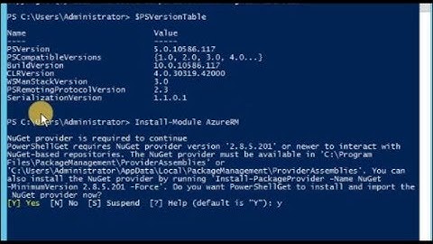 How to upgrade Powershell version to 5.0 - Server 2012 / Win 8.1/ Win 10