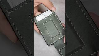 Make Your Own Magnetic Money Clip 🧲 #MagneticMoneyClip #GoatLeather #HiddenMagnet #MoneyClipMagnet