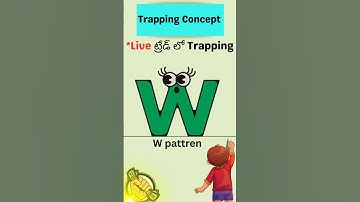 Scalping Trading Strategy Telugu | W Pattern Trapping Concept