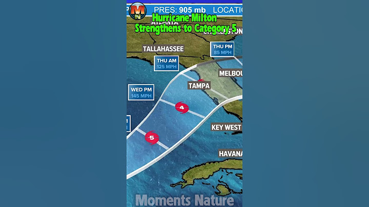 Hurricane Milton Strengthens to Category 5, Forecast to Hit Florida US as Very Strong
