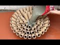Diy Toilet Paper Roll Crafts You Need To See ! Recycling Decorations Diy .Making Flower Pot At Home.