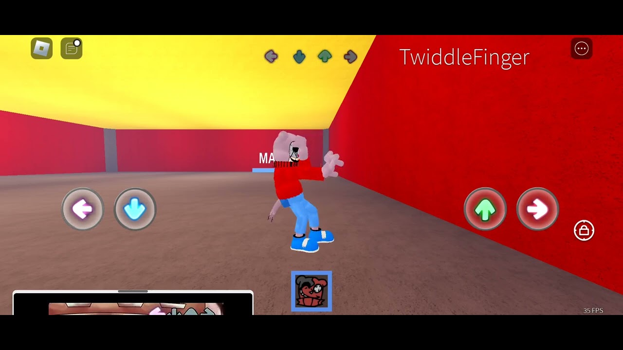 Twiddlefinger FNF but only Twiddlefinger sings it (Roblox)