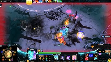 Dota 2 - Overthrow Duo - Leshrac + Lina