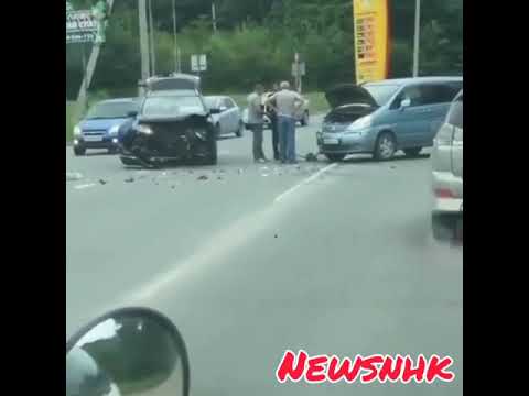 ДТП в Находке на перекрестке Пограничная и Золотари
