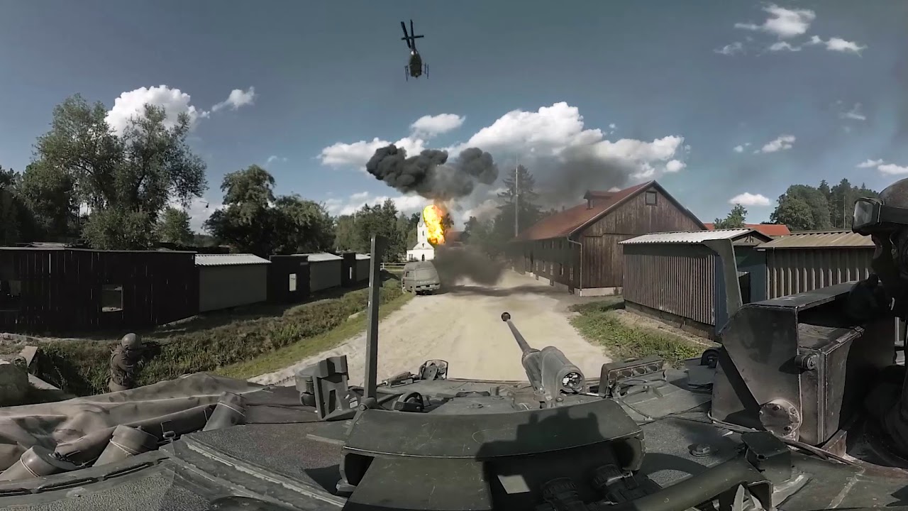 360°-Video: Gefechtstraining mit Panzergrenadieren