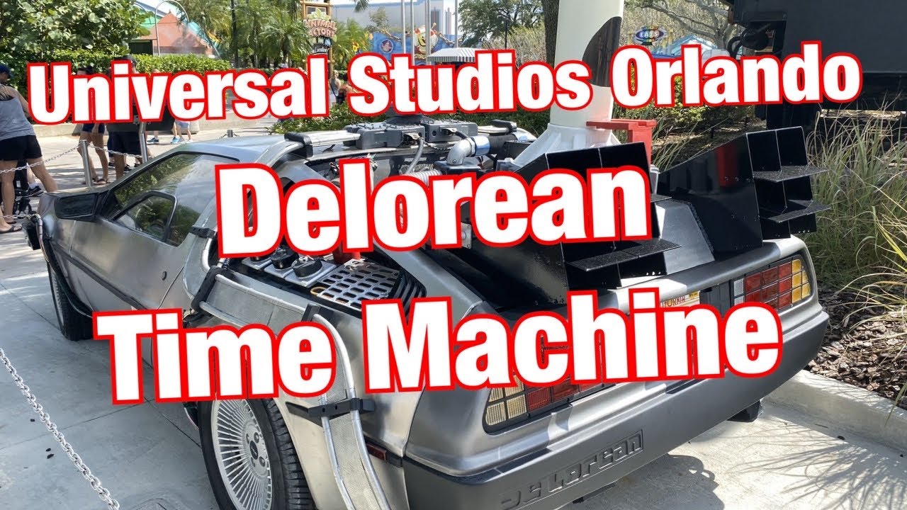 Universal Studios Orlando Delorean Time Machine - Restore or Replace ...