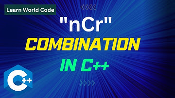 Easy Calculate nCr efficiently in C++ for Competitive Programming | LWC