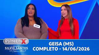 Painel do X: GEISA (MS) NA DISPUTA POR UM CARRO ZERO! | Programa Silvio Santos (14/06/2026)