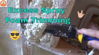 Spray Foam Over Spray Cutting Tips