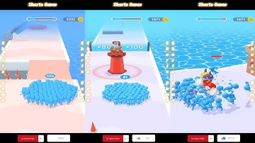 Count Master Andriod/IOS Game Level 281 - 290 #shorts #count masters #count master game