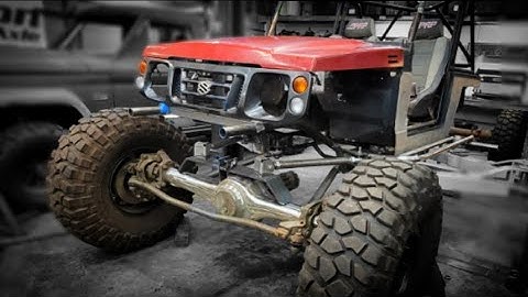 Ultimate Suzuki Samurai Buggy Build! Episode 2 Double Triangulated 4 Link And Custom JDM Grill