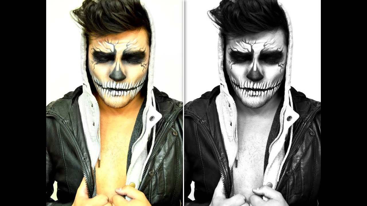 Easy Man Skull Makeup Tutorial: Achieve a Spooky Look in Minutes!