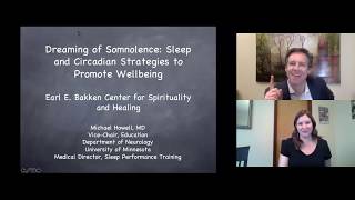 Sleep and Wellbeing Webinar with Dr. Michael Howell screenshot 1