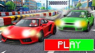 MIKEY VS JJ SUPERCAR RACING CHALLENGE IN ROBLOX screenshot 5