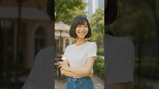 Beautiful Korean girl. Cute young woman. #shorts #girl #woman #korean #beautiful #young #lady #smile