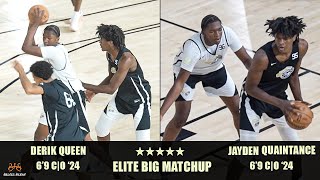 Elite Big's Derik Queen -vs- Jayden Quaintance. 5⭐️ Game within the Game Matchup!