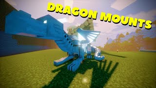 😎¿Cómo Tener TU DRAGÓN?! | Dragon Mounts 1.20.1 ModReview [LeonidasGames]