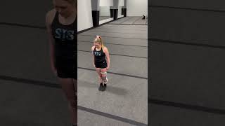 Her Backhandspring Technique Is Life! #Shorts #Cheer
