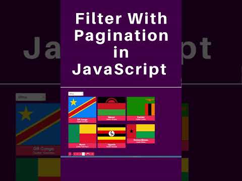 Filter With Pagination