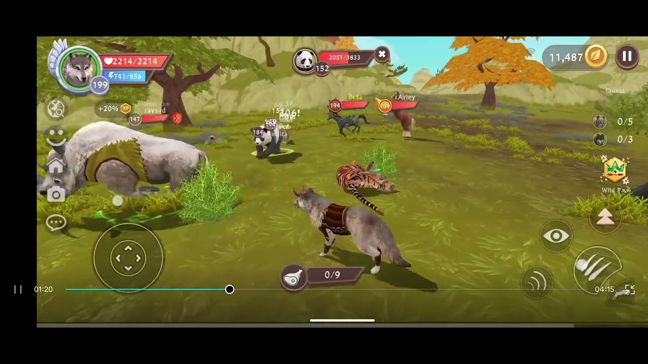 WildCraft Wolf Reaches Level 200!