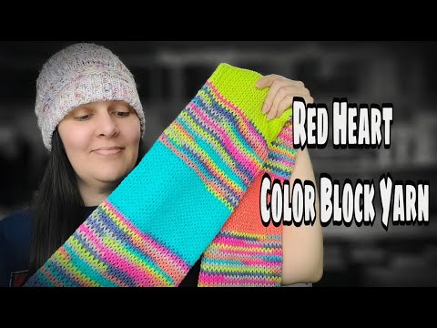 Red Heart Super Saver Color Block Yarn