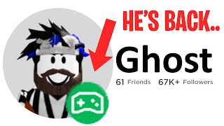 roblox ghost is BACK after 5 years..