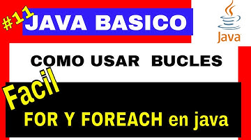 #11 Como usar bucles for y foreach en Java! Principiante a Ninja