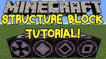 Minecraft 1.10 Structure Block Tutorial! Data, Save, Load, Corner Block Guide!