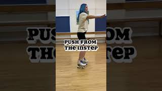 Learning To Roller Skate Get Moving, Fast! #rollerskating #skating #rollerskatetutorial