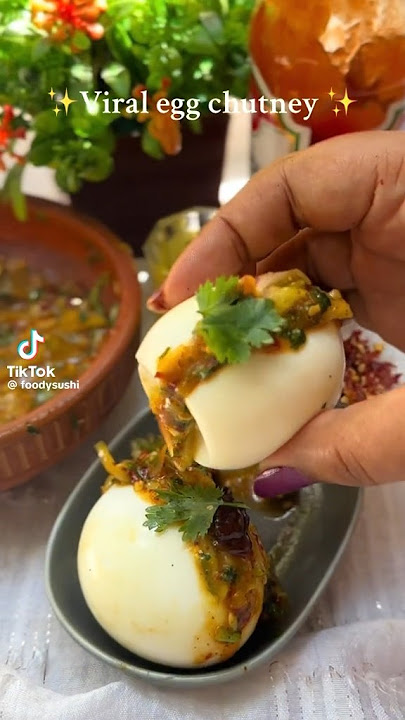 Viral Dim Pinik recipe ভাইরাল ডিম্ পিনিক রেসিপি - এগ চাটনি egg chutney 🥚