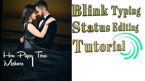 How To Create Blinking Text Status Editing In Alight Motion || Status Editing || Technical Afshan