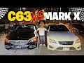 MY DREAM CAR C63 VS MARK X DRAG RACE 😳 || 