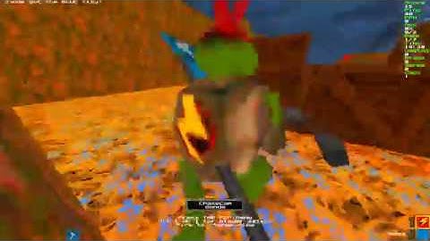 Late Night Paintball map Shock TMNT versus RoboCop Quake 2 CTF RailwarZ