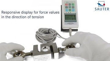 SAUTER FH-M | Digital force-measuring devices with external measuring cell