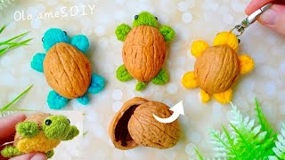 It&#39;s so Cute ☀️ Super Easy Turtle Making Idea with Yarn - You will Love It - DIY Woolen Crafts