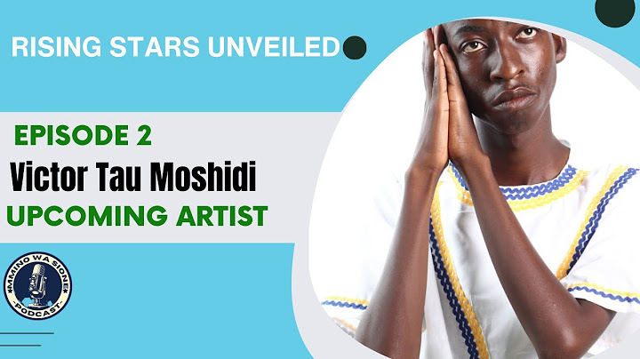 RISING STARS UNVEILED - EPISODE 2 : VICTOR MOSHIDI | Upbringing | Oleseng Comparison | Music Journey