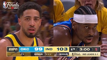 Final 6:09 INTENSE ENDING Pacers vs Thunder Game 4 NBA Finals | June 13, 2025