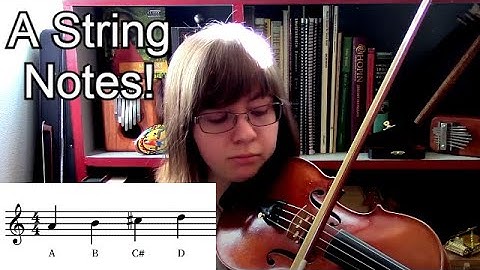 A String Notes (B, C#, D) - Learn the Violin (Ep. 14)