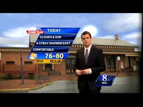 Comfortable today, with a mix of clouds and sun - YouTube