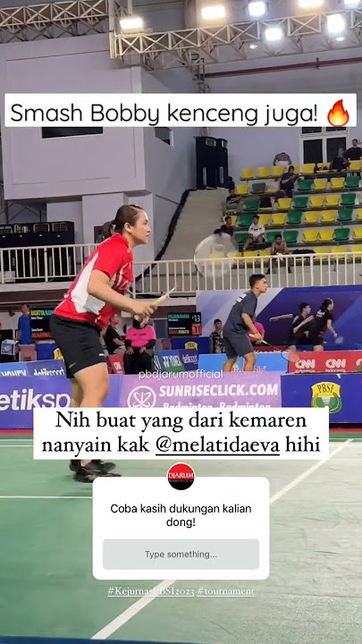 Smash Bobby 🔥 Aksi Bobby Setiabudi/Melati Daeva di 32 besar Kejurnas PBSI 2023 #kejurnas #pbsi
