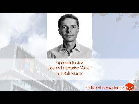 Experteninterview mit Ralf Mania: Teams Enterprise Voice