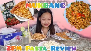 2PM Pasta Review||Mukbang||Sampang Sisters||